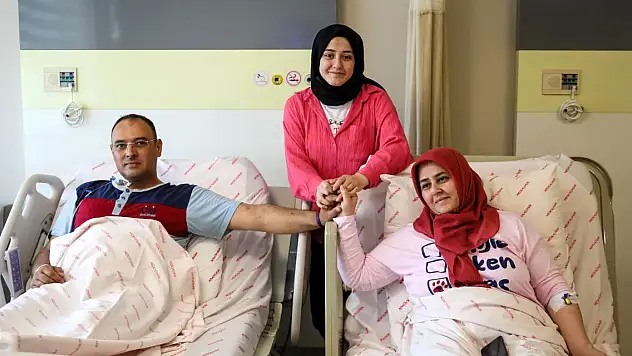 Konyalı ve Erzincanlı harcalar çapraz nakille 'can kardeşi' oldular