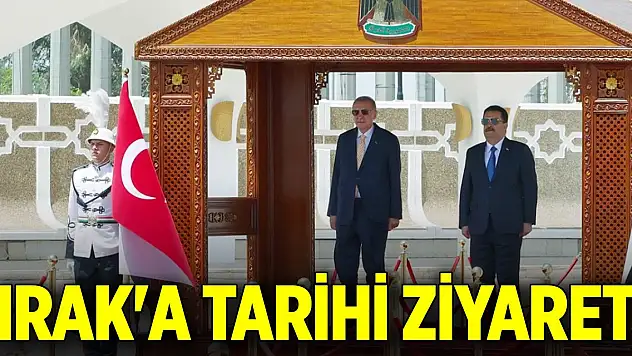 Cumhurbaşkanı Erdoğan'dan Irak'a tarihi ziyaret