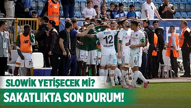 Konyaspor'da sakatlıkta son durum!