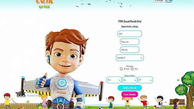 'TÜİK Çocuk' portalı güncellendi