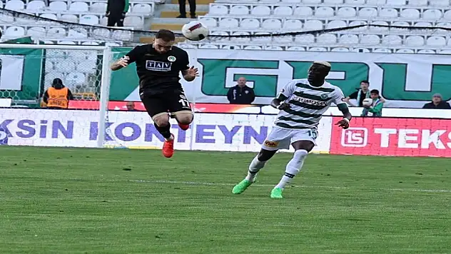 Konyaspor kaleyi görmedi!