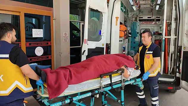 Konya Seydişehir'de yüksekten düşen kişi yaralandı