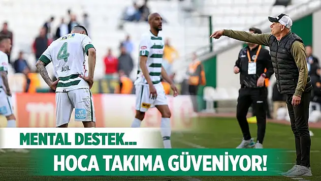 Konyaspor'da futbolculara mental tedavi!