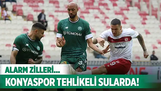 Konyaspor kan kaybediyor!