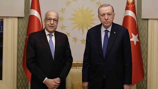 Cumhurbaşkanı Erdoğan, Libya Merkez Bankası Başkanı Sıddık El-Kebir'i kabul etti