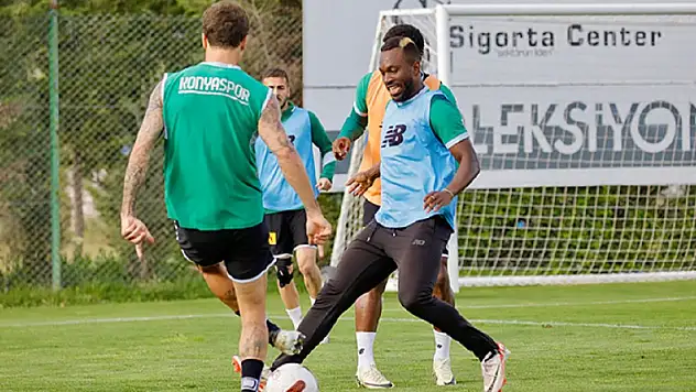 Konyaspor, Fenerbahçe maçı hazırlıklarını sürdürüyor