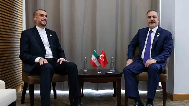 Dışişleri Bakanı Fidan, İran Dışişleri Bakanı Abdullahiyan ile görüştü