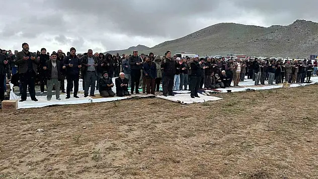 Karapınar'da şükür duası yapıldı