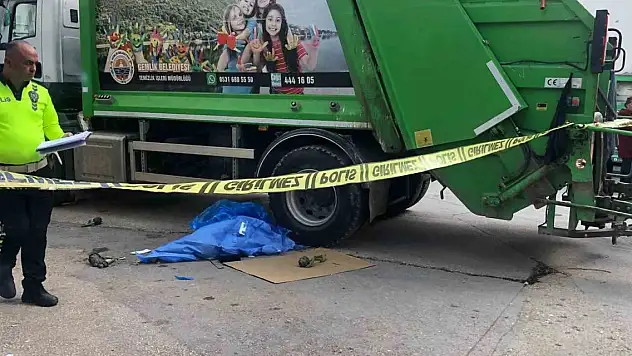 Kamyon altında kalarak can verdi