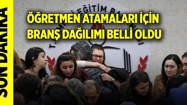 Son Dakika! 20 bin öğretmen ataması yapılacak