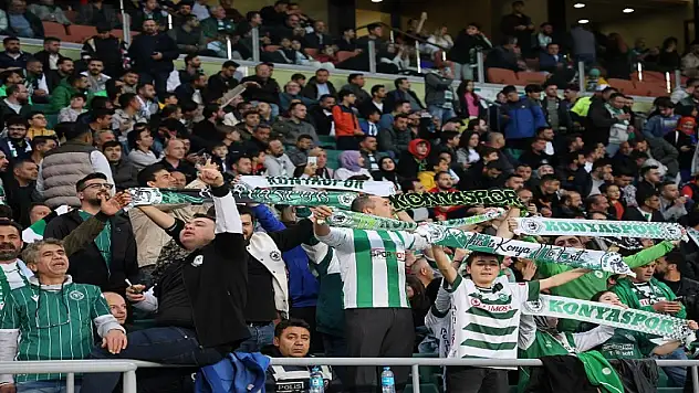 Rekor! Konyasporlu taraftarlar bu veriyi bekledi!