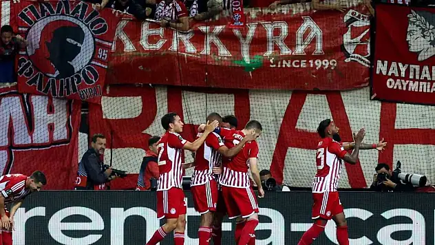 UEFA Konferans Ligi'nde Olympiakos finale yükseldi