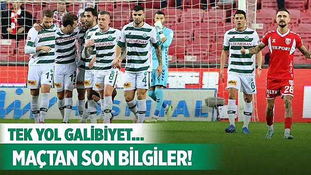Konyaspor-Samsunspor, Zafer vakti!