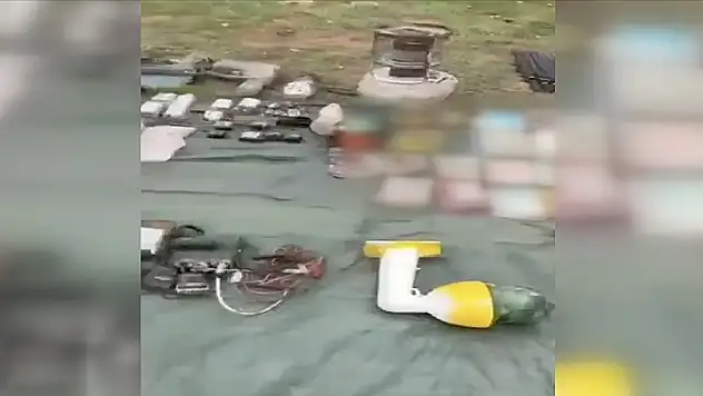 Pençe-Kilit Operasyonu bölgesinde çok sayıda silah ve mühimmat ele geçirildi