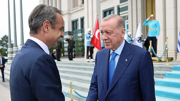 Yunanistan Başbakanı Miçotakis, Ankara'da