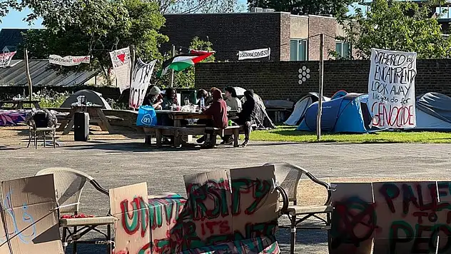 O Üniversitesi, Filistin eylemleri nedeniyle kampüslerini kapattı