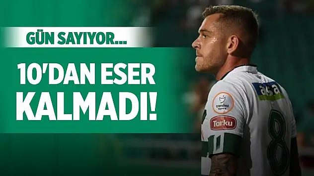 Konyaspor'da Cicaldau gün sayıyor!