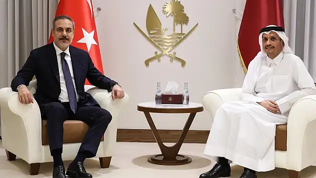 Bakan Fidan, Katarlı mevkidaşı Al Sani ile görüştü