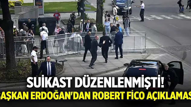 Suikast düzenlenmişti! Başkan Erdoğan'dan Robert Fico açıklaması