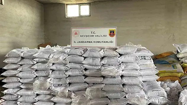 Piyasaya sürülecekti! 23 ton ele geçirildi