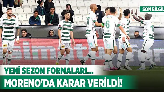 Konyaspor'da Moreno müjdesi!