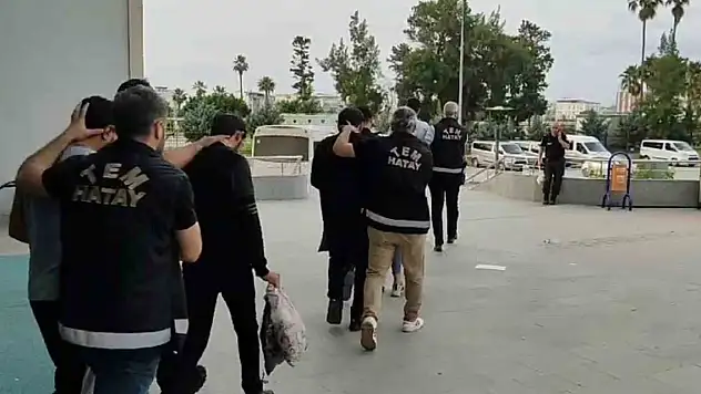 Hatay'da DEAŞ operasyonu: 10 tutuklama