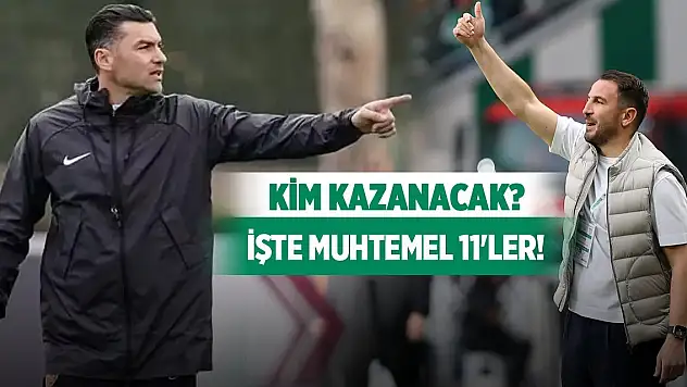 Kayserispor-Konyaspor, Muhtemel 11'ler!
