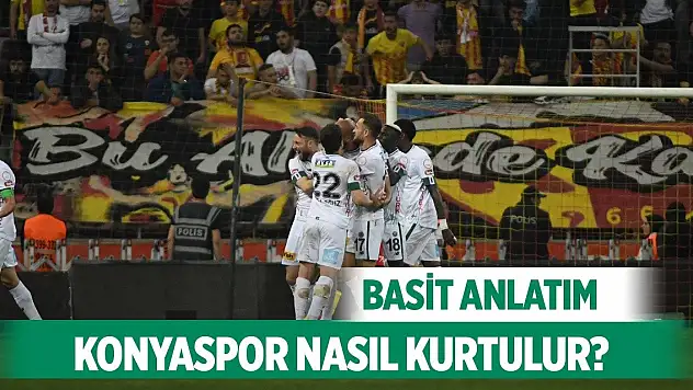 Konyaspor'un kurtuluş reçetesi!