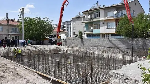 Karapınar'da aile sağlığı merkezinin temeli atıldı