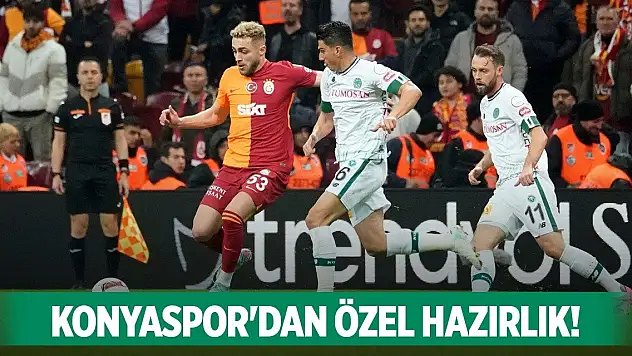 Konyaspor'dan özel hazırlık var!