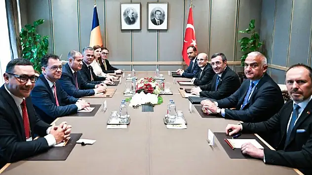 Cumhurbaşkanı Yardımcısı Yılmaz, Romanya Başbakan Yardımcısı Neacşu ile görüştü