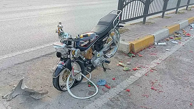 Çorum'da iki motosiklet çarpıştı: 1 yaralı