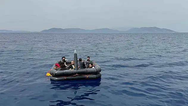 Aydın'da 8 düzensiz göçmen kurtarıldı, Tekirdağ'da 51 düzensiz göçmen yakalandı