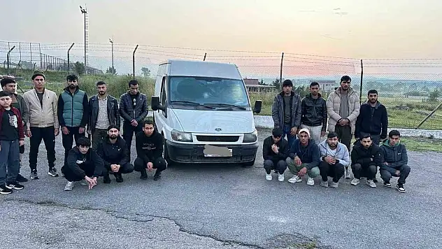 Tekirdağ'da 51 kaçak göçmen yakalandı