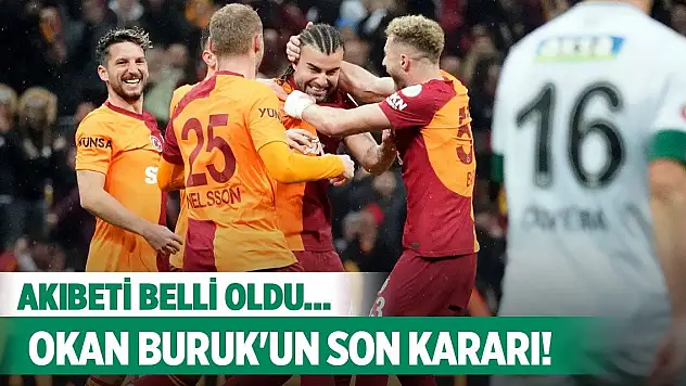 Okan Buruk'un Konyaspor planı!