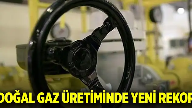 Doğal gaz üretiminde yeni rekor