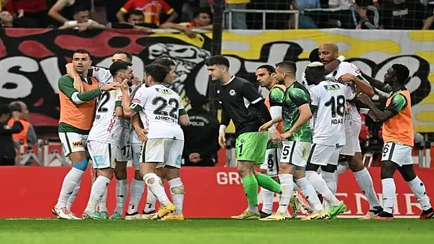 Konyaspor-Galatasaray, Oynamayacak futbolcular!