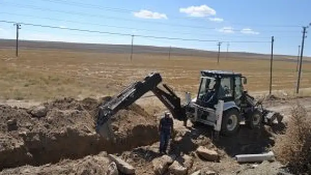 Kulu'da kanalizasyon çalışmaları