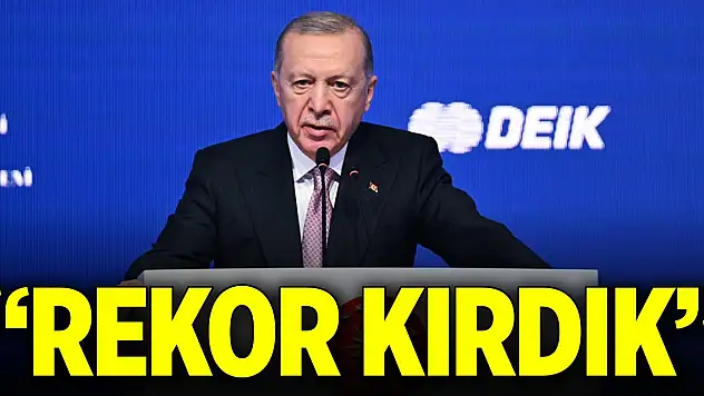 Cumhurbaşkanı Erdoğan: Hedeflerimizden kopmadık, rekor kırdık