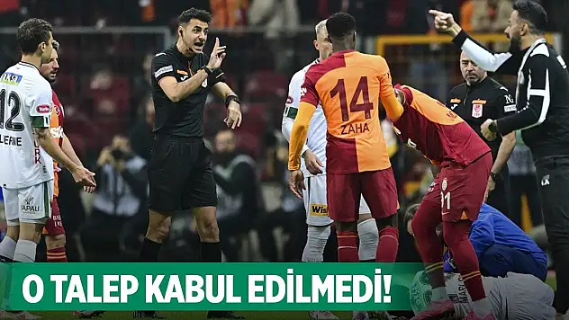 Konyaspor-Galatasaray, O isteğe cevap yok!