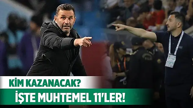 Konyaspor-Galatasaray, İşte muhtemel 11'ler!