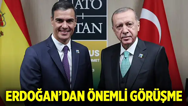 Erdoğan, İspanya Başbakanı Sanchez ile görüştü