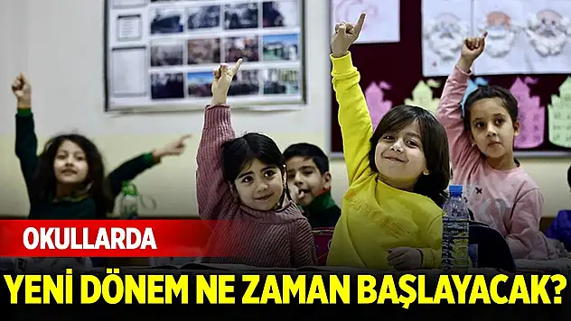 MEB, 2024-2025 eğitim öğretim yılı takvimini açıkladı!