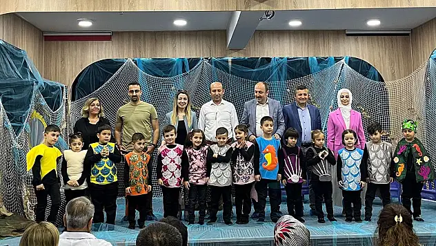 Süleyman Şah Anaokulu öğrencilerinden örnek tiyatro projesi