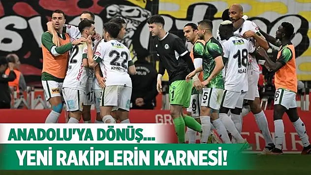 Konyaspor'da yeni rakipleriyle mücadelesi!