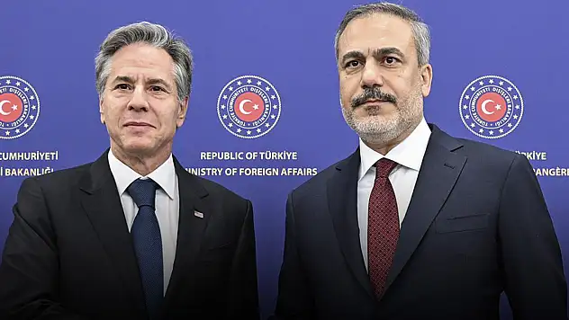 Bakan Fidan ABD'li mevkidaşı ile görüştü