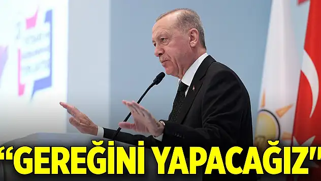 Cumhurbaşkanı Erdoğan: 'Beklentilerin farkındayız, gereğini yapacağız.'