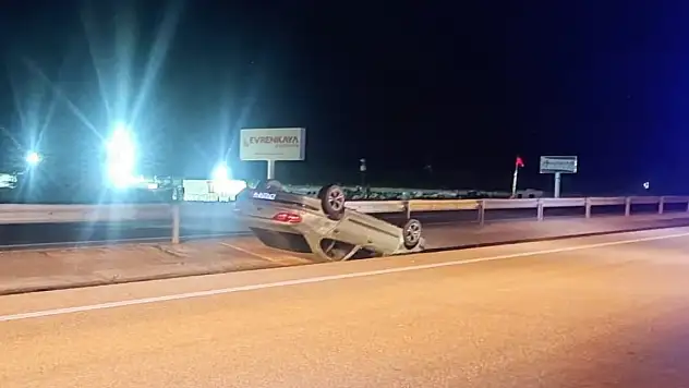 Sokak köpeği kazaya neden oldu, 3 yaralı