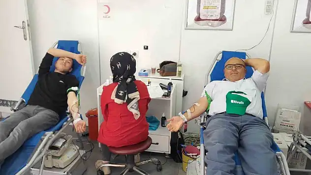 Karapınar'da Kızılay'dan kan bağışı kampanyası