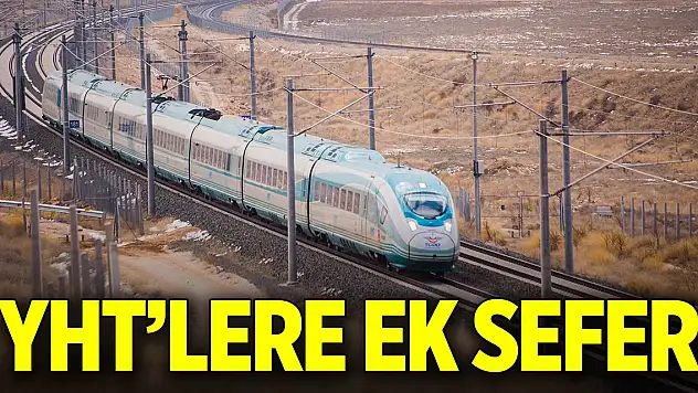 Bayramda Konya YHT'lere ek sefer